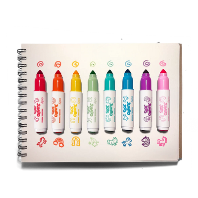 Jumbo Jots: Dual Tip Cone & Stamp Markers Assrt. Preview #3