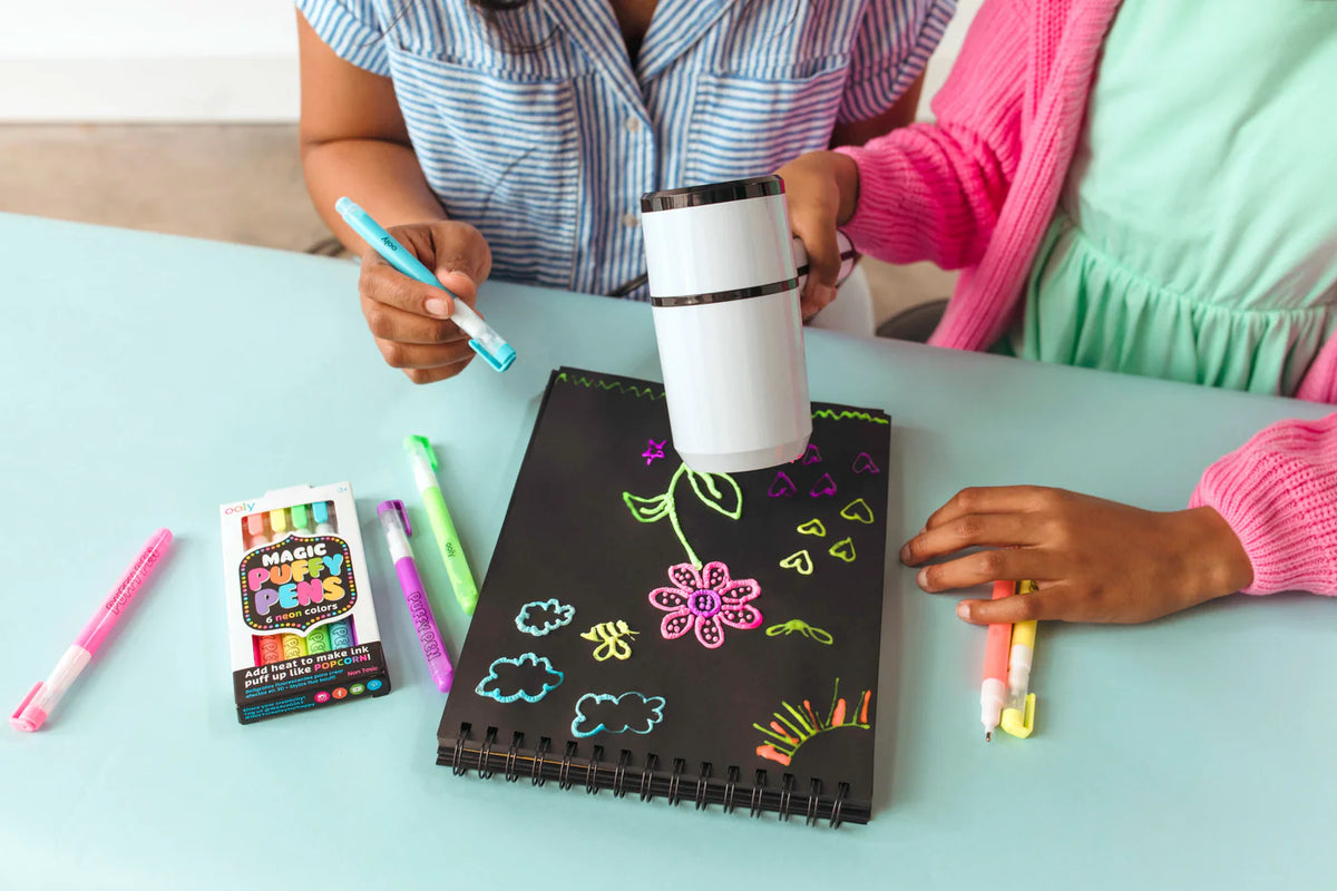 Magic Puffy Neon Pens Cover