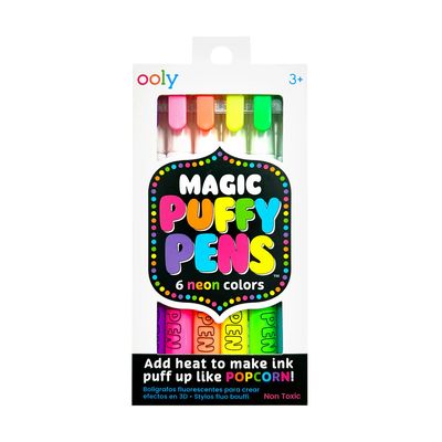 Magic Puffy Neon Pens Preview #3