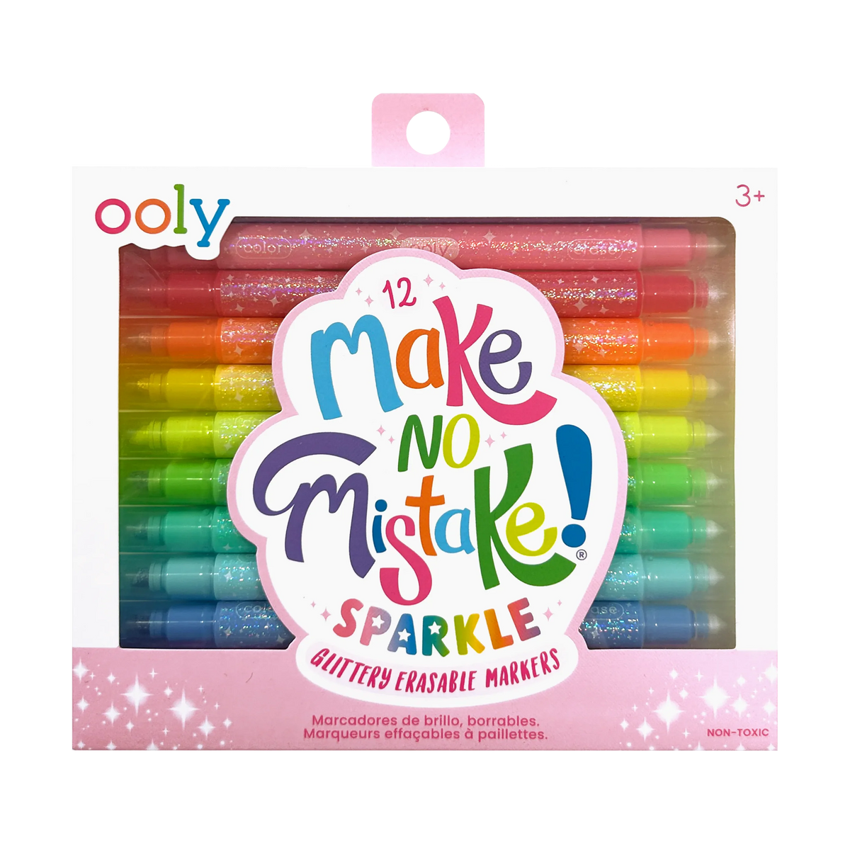 Make No Mistake! Sparkle, Glittery Erasable Markers Cover