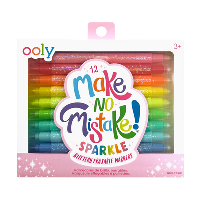 Make No Mistake! Sparkle, Glittery Erasable Markers Preview #1