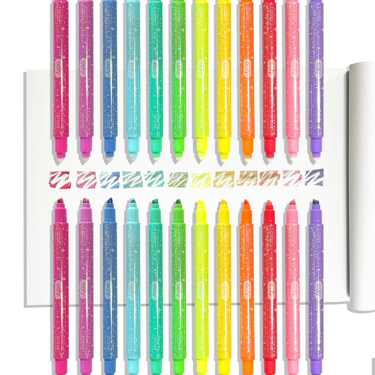 Make No Mistake! Sparkle, Glittery Erasable Markers Cover