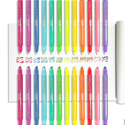 Make No Mistake! Sparkle, Glittery Erasable Markers Preview #2