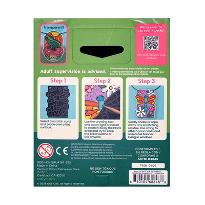 Garden Mini Scratch & Scribble: Window Banner Kit Preview #5