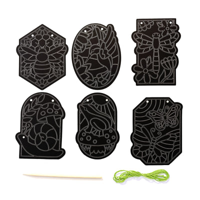 Garden Mini Scratch & Scribble: Window Banner Kit Preview #3