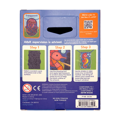 Ocean Mini Scratch & Scribble: Window Banner Kit Preview #2