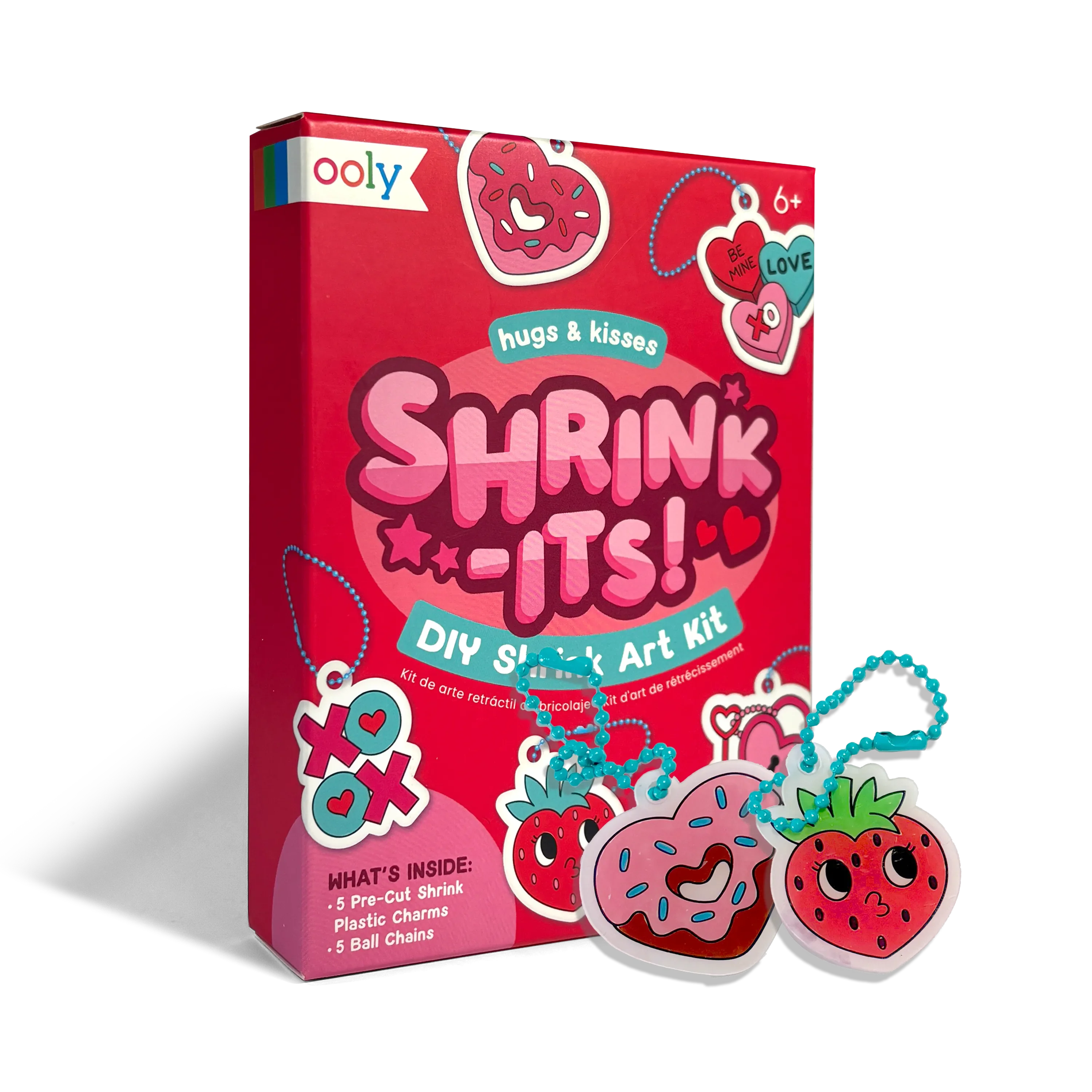 Tomfoolery Toys | Hugs & Kisses Shrink-Its! Mini Kit