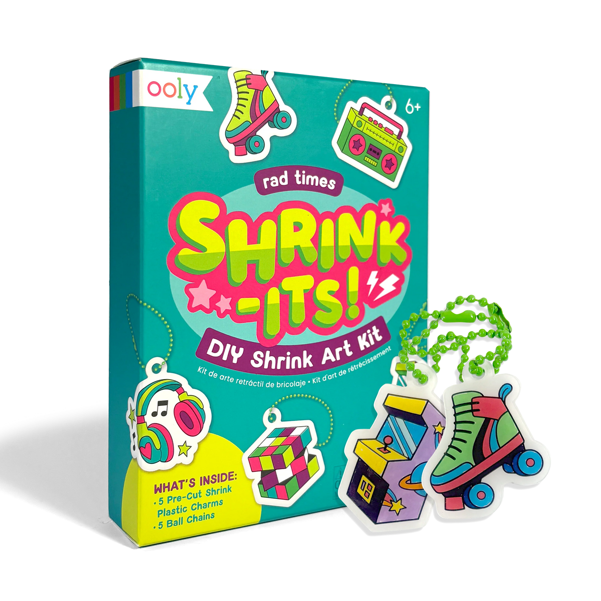 Rad Times Mini Shrink-Its! Art Kit Cover