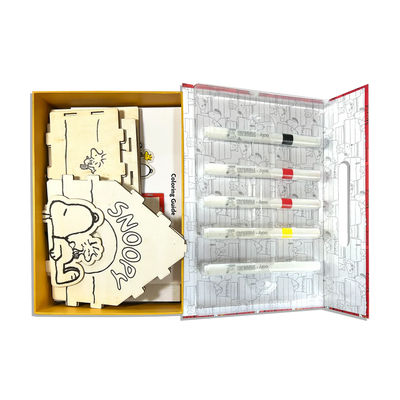 OOLY x Peanuts Color-in Wooden Birdhouse Kit Preview #4