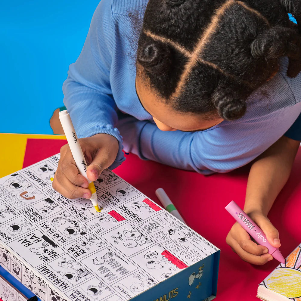 OOLY x Peanuts Coloring Activity & Sticker Kit Preview #5