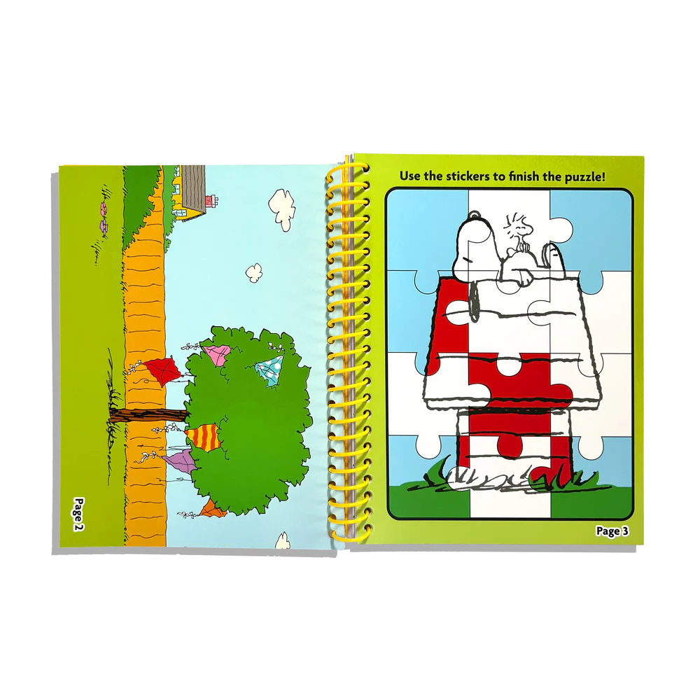 OOLY x Peanuts Coloring Activity & Sticker Kit Preview #8
