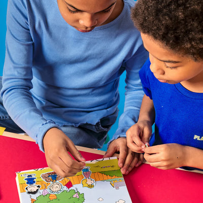 OOLY x Peanuts Coloring Activity & Sticker Kit Preview #3