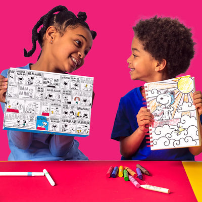 OOLY x Peanuts Coloring Activity & Sticker Kit Preview #2