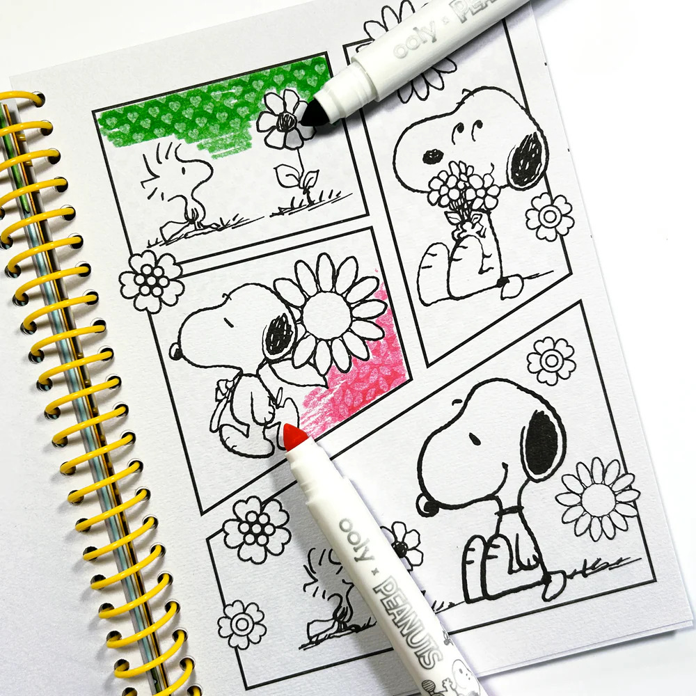 OOLY x Peanuts Coloring Activity & Sticker Kit Preview #7