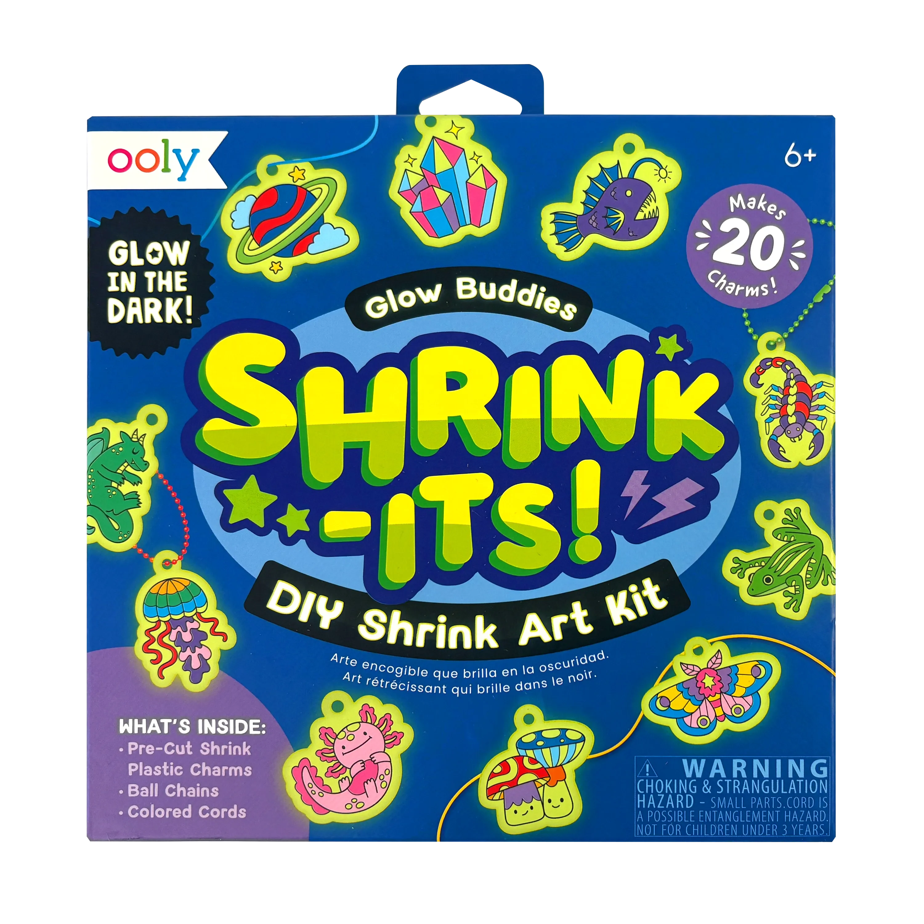 Tomfoolery Toys | Glow Buddies Shrink-Its! Kit