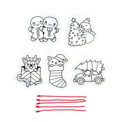 Holly Jolly Mini Shrink-Its! Art Kit Preview #3