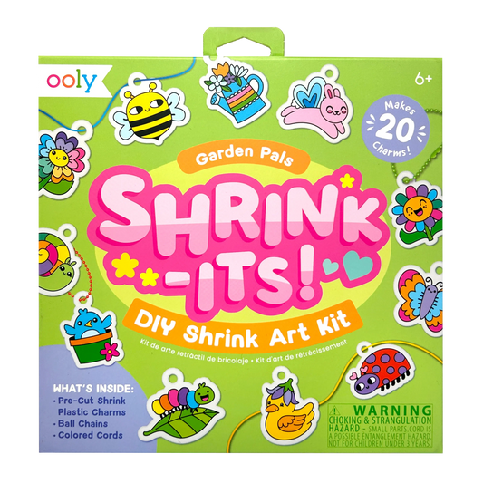 Tomfoolery Toys | Shrink-its! Art Kit Garden Pals