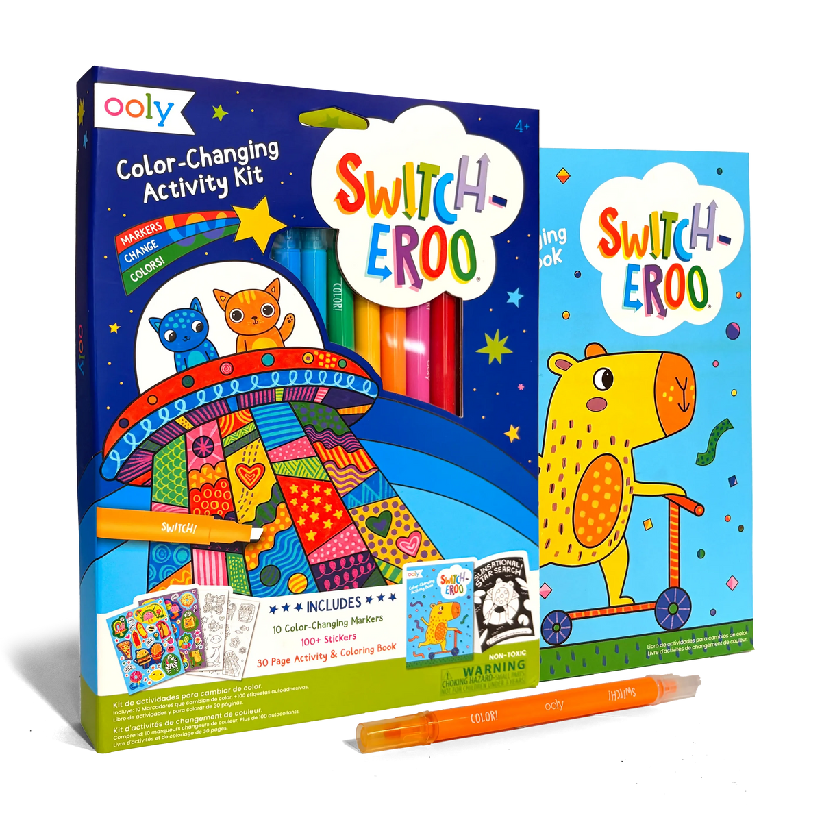Switch-eroo!: Color-Changing Activity Kit Cover