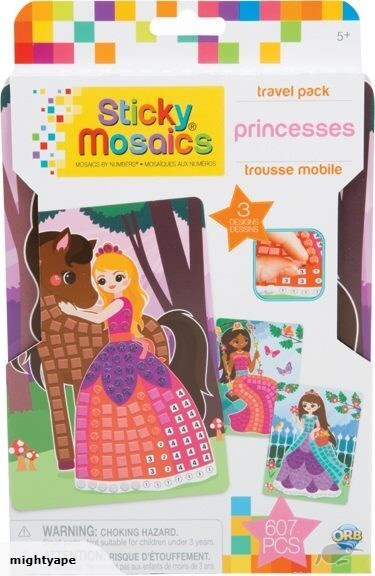 Sticky Mosaics Travel Pack Princesses Preview #2