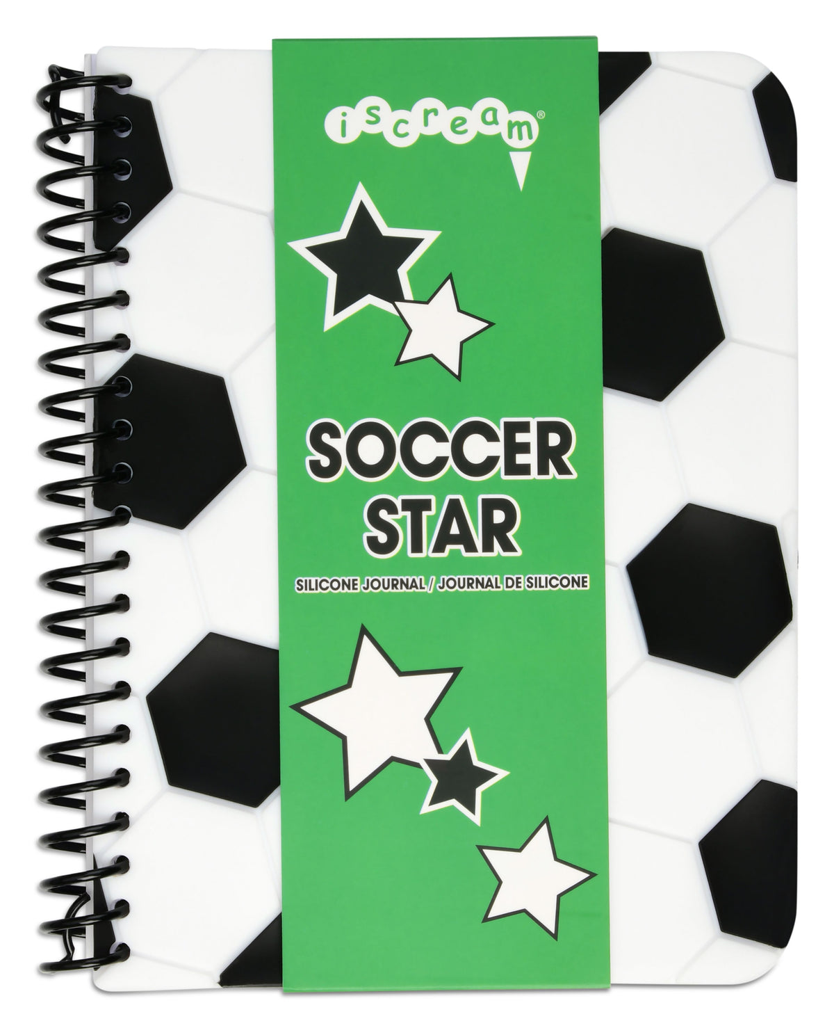 Soccer Star Silicone Journal Cover