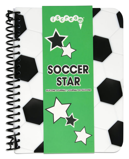 Tomfoolery Toys | Soccer Star Silicone Journal