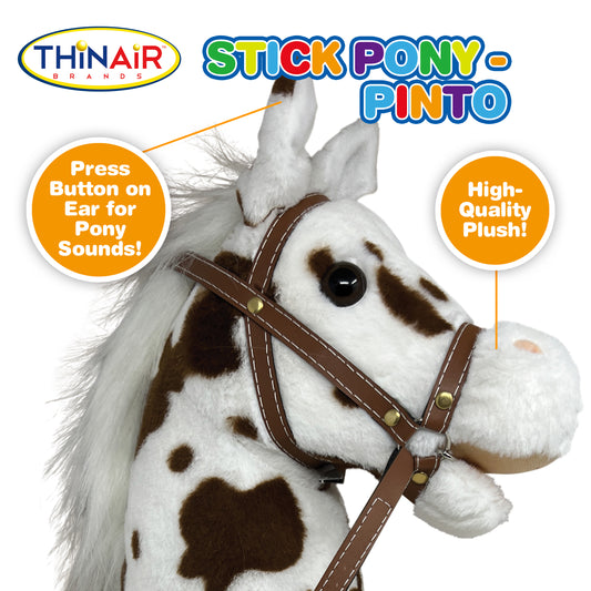 Tomfoolery Toys | Pinto Stick Pony