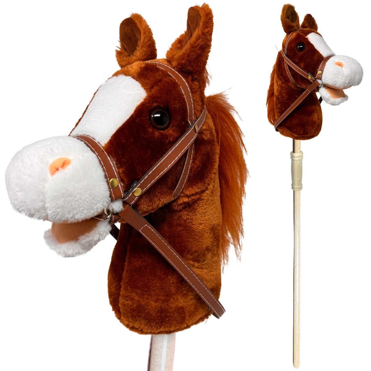 Chestnut Stick Pony Cover