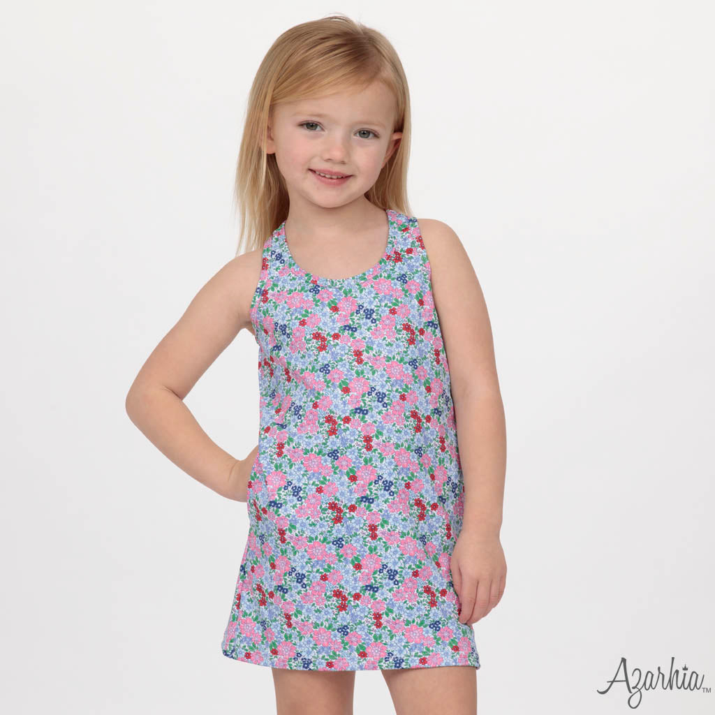 Tomfoolery Toys | London Floral Izzy Tennis Dress