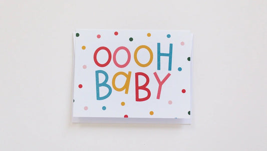 Tomfoolery Toys | Oooh Baby Greeting Card