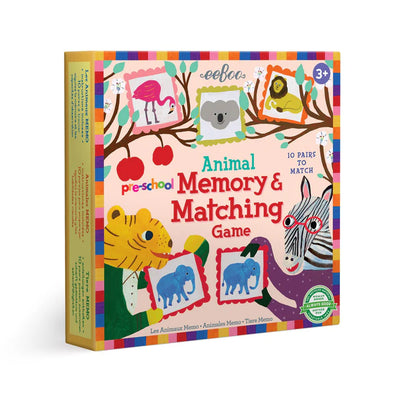 Pre-School Animal Memory & Matching Game Preview #4