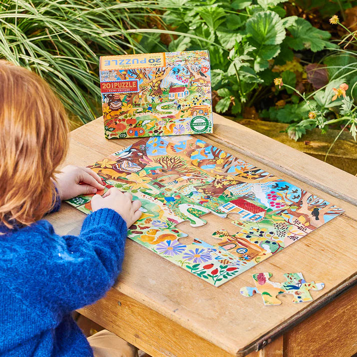 Tomfoolery Toys | Fairy Cottage 20pc Puzzle