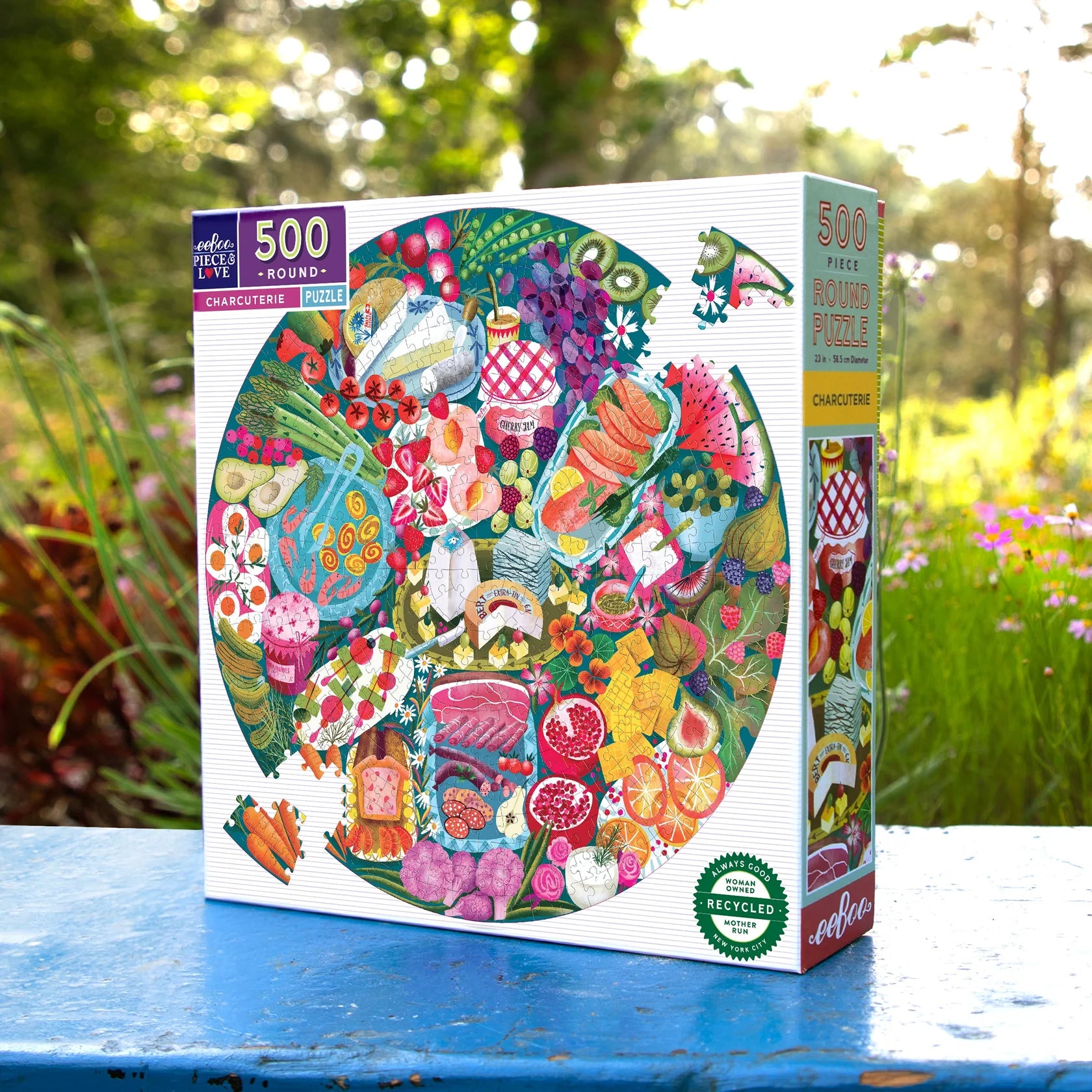 Tomfoolery Toys | Charcuterie 500pc Puzzle