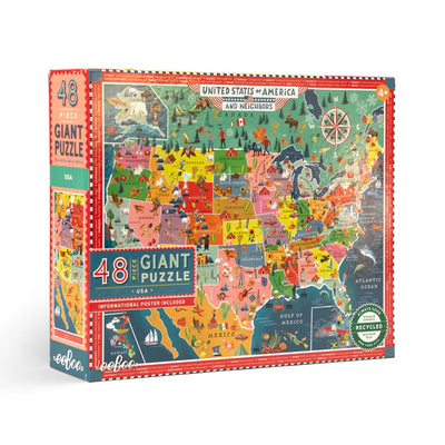 USA 48pc Giant Puzzle Preview #2