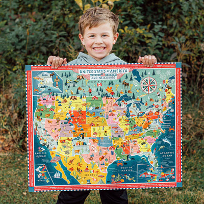 USA 48pc Giant Puzzle Preview #3