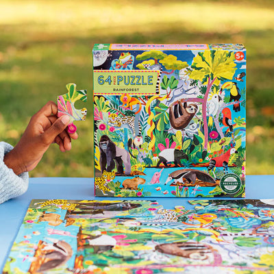 Rainforest 64pc Puzzle Preview #2