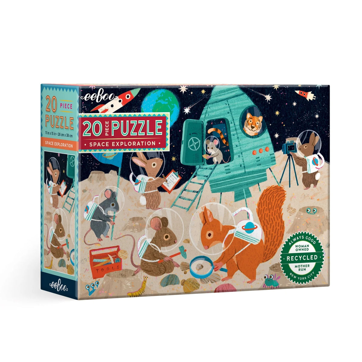 Space Exploration Puzzle Cover