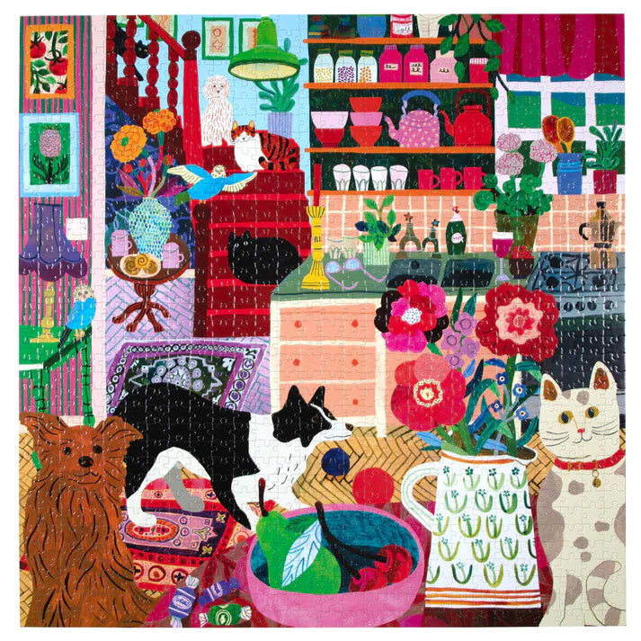 Tomfoolery Toys | Pets in the Kitchen 1000pc Puzzle