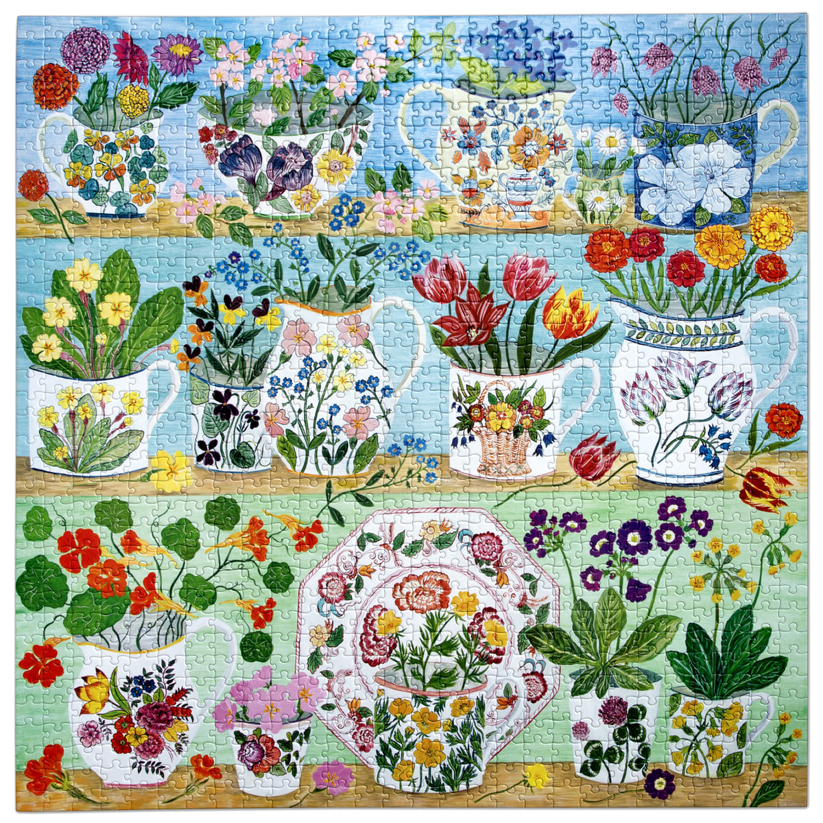 Tomfoolery Toys | Floral Copboard 1000pc Puzzle