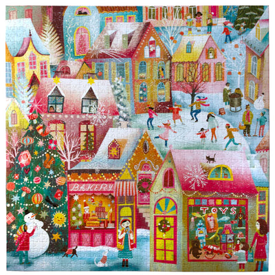 Holiday Village 1000pc Puzzle Preview #3