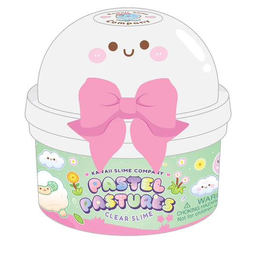 Tomfoolery Toys | Pastel Pastures Clear Slime