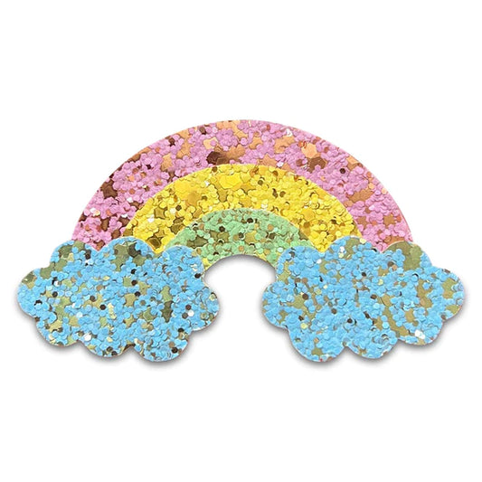 Tomfoolery Toys | No Shed Glitter Rainbow Clip