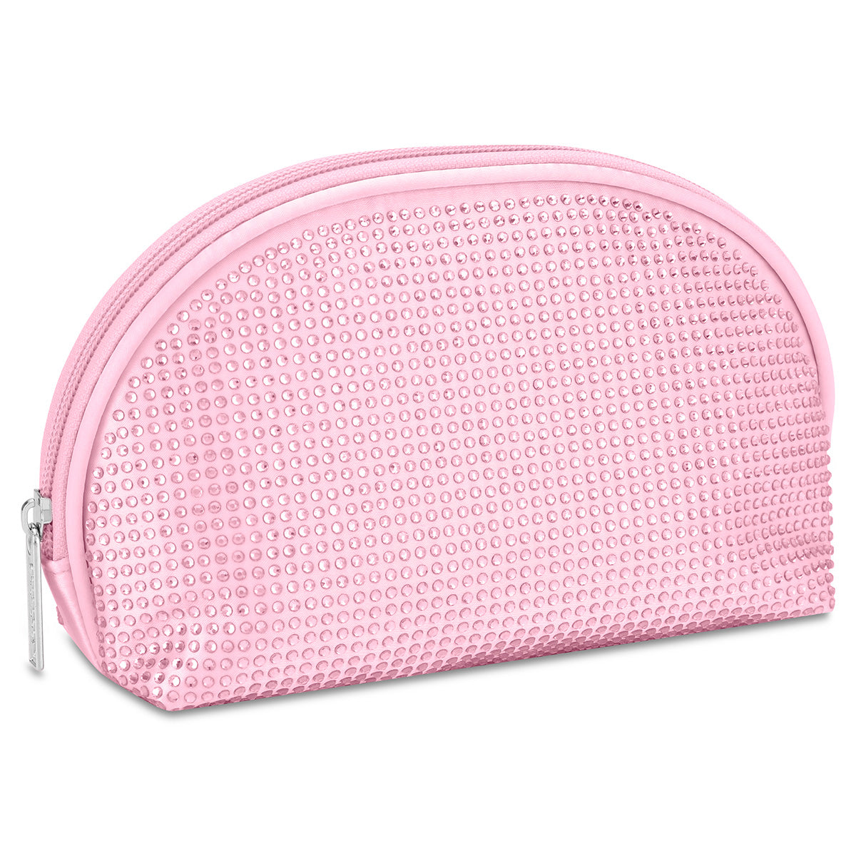 Tomfoolery Toys | Pink Rhinestone Cosmetic Bag