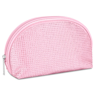 Pink Rhinestone Cosmetic Bag Preview #1