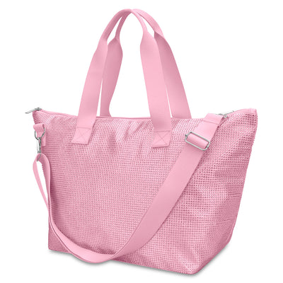 Pink Rhinestone Overnight Bag Preview #1