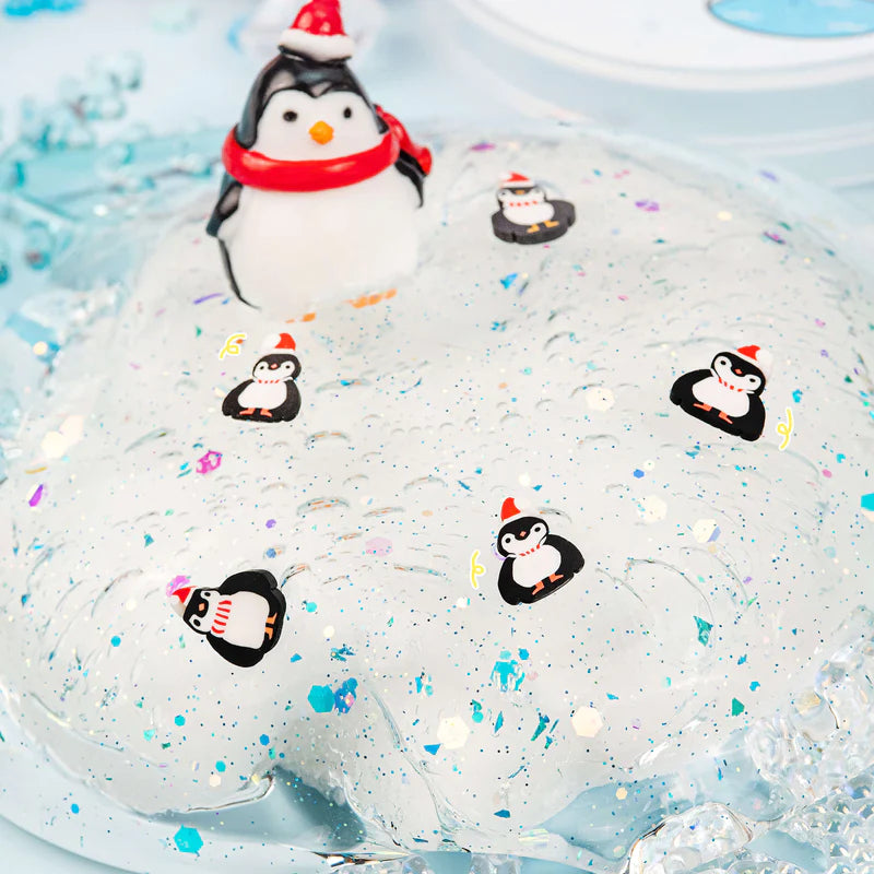 Penguins On Ice Jelly Slime Cover