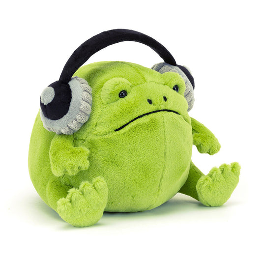 Tomfoolery Toys | Ricky Rain Frog Headphones
