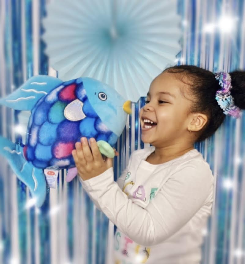 Rainbow Fish Soft Toy Cover