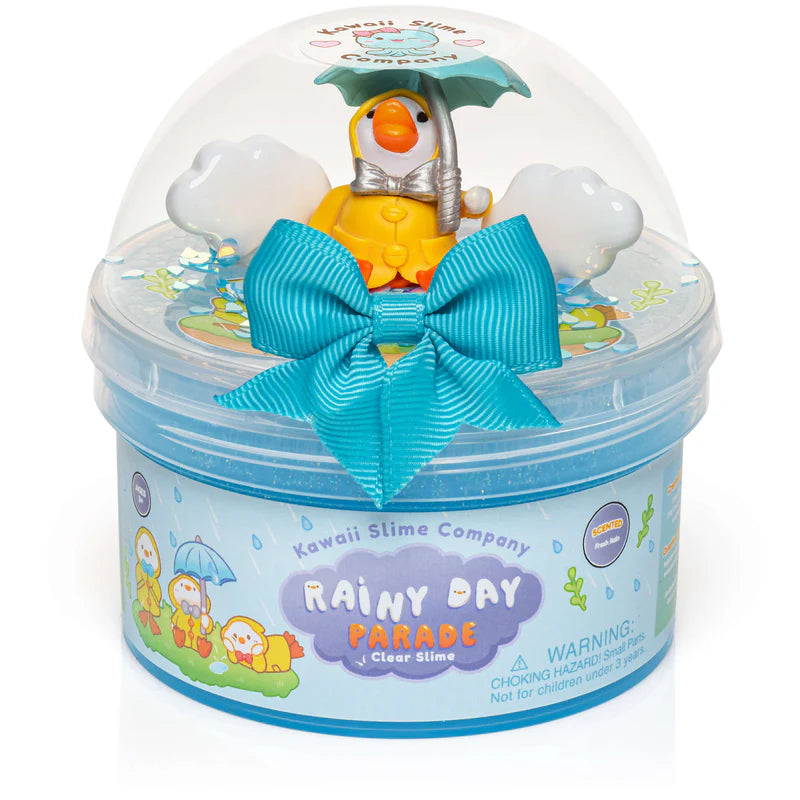 Tomfoolery Toys | Rainy Day Parade Clear Slime