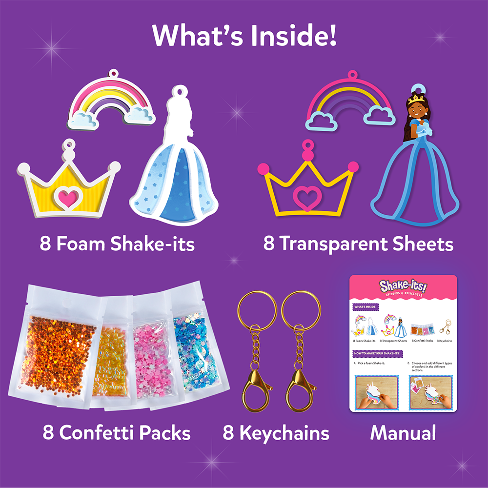 Shake-Its! Unicorns & Princesses Cover
