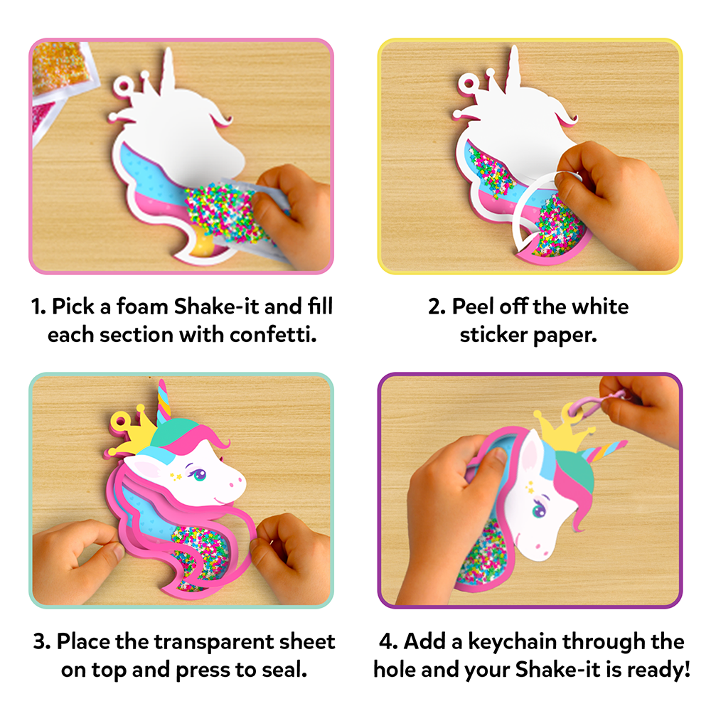 Shake-Its! Unicorns & Princesses Cover
